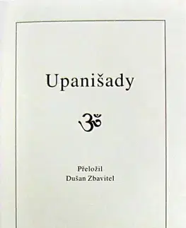 Buddhizmus Upanišady - neuvedený,Dušan Zbavitel
