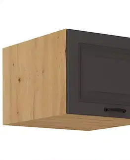 Kuchynské skrinky visiace Kuchynská skrinka Stilo grafit matná/artisan 50 Nagu-36 1F