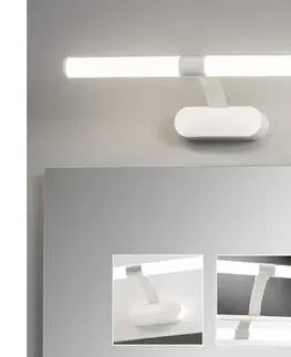 Kúpeľňové zrkadlá Brilagi - LED kúpeľňové osvetlenie zrkadla TUBEO LED/6W/230V 40 cm IP44 biela FG-M1-C07-400-WHT