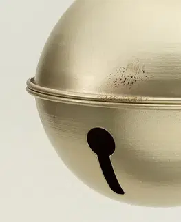 Vianočné dekorácie Závesná dekorácia Golden Bell III 18x21 cm