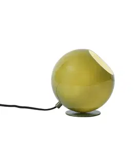 Stolné lampy Retro stolná lampa zelená so sklom - Mabel