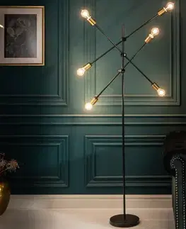 Osvetlenie Stojací lampa GITEGA Dekorhome