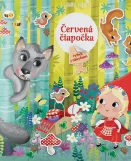Rozprávky Červená čiapočka - príbeh s nálepkami - Eleonora Barsotti