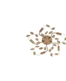 Svietidlá Redo 02-980 - Prisadený luster TIARA 5xE14/28W/230V 02-980