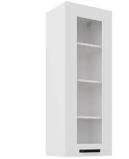 Kuchynské skrinky visiace Kuchynská skrinka Luna biela mat/biela 40GS-108 1F
