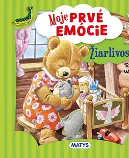 Leporelá, krabičky, puzzle knihy Moje prvé emócie - Žiarlivosť - neuvedený,Tony Wolf,Silvia Barčák