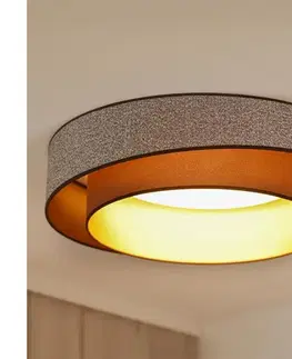 Svietidlá BRILAGI - LED Stmievateľné svietidlo VEGAS SHINE LED/24W/230V pr. 60 cm hnedá + DO 608244