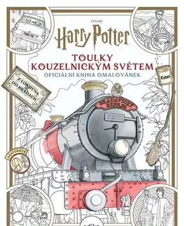 Pre deti a mládež - ostatné Harry Potter: Toulky kouzelnickým světem - oficiální kniha omalovánek - Paula Rozelle Hanback