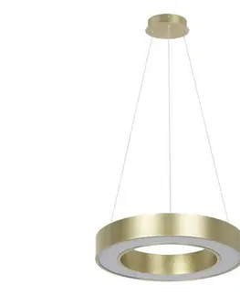 Svietidlá  LED luster na lanku UNION LED/40W/230V 3000/4000/6500K pr. 40 cm zlatý ML1867