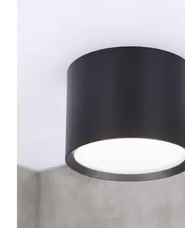 Svietidlá BRILAGI - Kúpeľňové bodové svietidlo SMOOTH 1xGX53/15W/230V čierne IP65 WO-CD-GX53-S5401-BLK-OEM