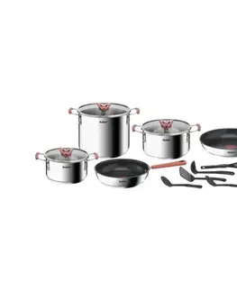 Panvice a hrnce Tefal - 13-dielna sada riadu OPTI'SPACE G721SD74