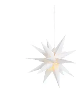 Vianočné dekorácie Markslöjd 704560 - LED Vianočná dekorácia VECTRA 12xLED/0,436W/230/4,5V biela 60 cm 704560