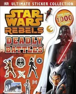 Nalepovačky, vystrihovačky, skladačky Star Wars Rebels Friends and Alliens Ultimate Sticker Collection