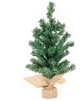 Vianočné dekorácie Stromček v jute Tiga, 50 cm, 50 cm