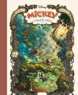 Komiksy Myšák Mickey a ztracený oceán - Denis-Pierre Filippi,Silvio Camboni,Eliška Kaplan