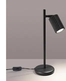 Lampy BRILAGI - LED stolná lampa CRESTO 1xGU10/10W/230V čierna BR.1586