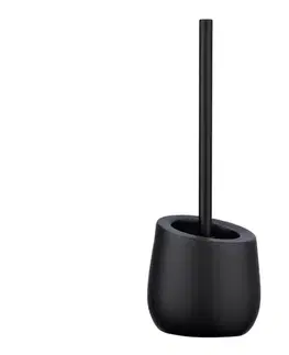 Svietidlá WENKO 23654800 - WC kefa BADI 13,5x38 cm čierna 23654800