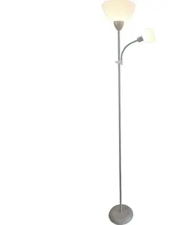 Lampy Rabalux 74102 - Stojacia lampa ACTION PRO 1xE27/60W/230V + 1xE14/25W zelená 74102