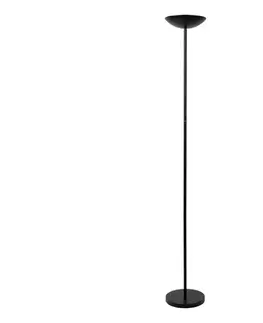 Lampy Lucide 19791/20/30 - LED Stmievateľná stojacia lampa ZENITH LED/20W/230V čierna 19791/20/30