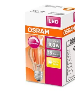 LED osvetlenie LED Stmievateľná žiarovka VINTAGE E27/12W/230V 2700K - Osram 4058075245907