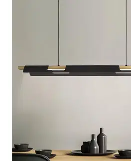 Svietidlá Eglo 98836 - LED Stmievateľný luster na lanku ERMUA-Z LED/27W/230V 98836