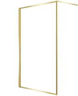Sprchy WALK-IN Sprchová stena Walk-In Tiz 100x195 gold