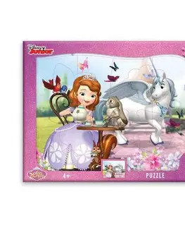 Do 49 dielikov Dino Toys Puzzle Sofia na čaji 12 Dino
