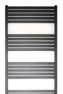Radiátory do kúpeľne Radiátor kombinovaný SAT KH 180x45 cm čierna matná SATRAKH4501800BL SATRAKH4501800BL