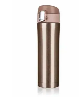 Termosky a termohrnčeky Banquet Termoska cestovná BODO 430 ml, zlatá