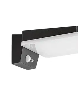 LED osvetlenie Rabalux 77078 - LED solárne nástenné svietidlo LASSET LED/4,4W/3,7V IP54 čierne 77078