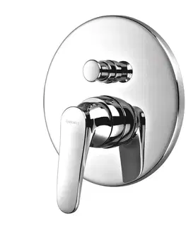 Kúpeľňové batérie OMNIRES - ART DECO sprchová batéria podomietková, chróm lesk AD5135CR