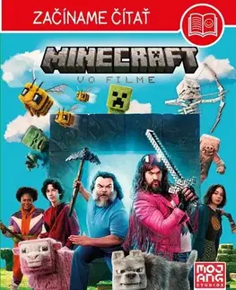 Pre deti a mládež - ostatné Minecraft vo filme - Začíname čítať - Kolektív autorov,Jaroslav Brožina