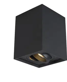 Bodove svetla Bodové svetlo čierne nastaviteľné - Quadro 1 up