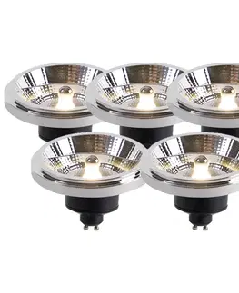 LED osvetlenie Sada 5 LED žiaroviek GU10 AR111 11W 820lm 3000K
