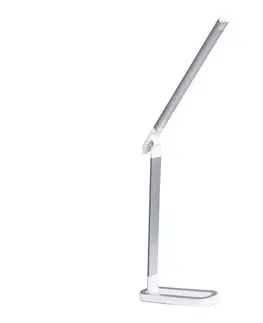 Lampy  LED Stmievateľná dotyková stolná lampa MADERA LED/7W/230V biela 324955