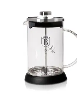 Mokka kanvice a french pressa BERLINGER HAUS - Kanvica 800ml Black Silver