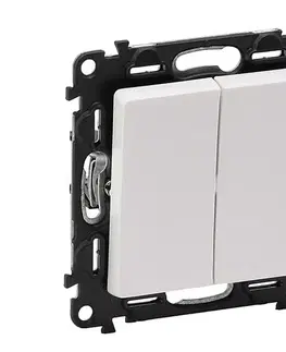 Predlžovacie káble Legrand 752105 - Spínač sériový VALENA LIFE č.5 250V/10A biela 752105