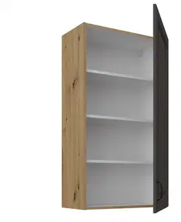 Kuchynské skrinky visiace Skrinka do kuchyne Stilo grafit matná/artisan 60G-108 1F