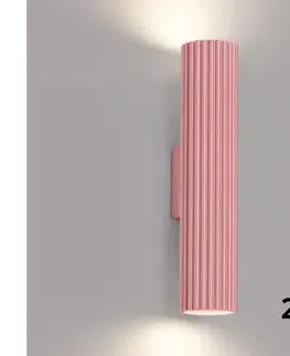 Svietidlá BRILAGI - LED nástenné svietidlo CRESTO 2xGU10/10W/230V 30 cm ružové BR.1940