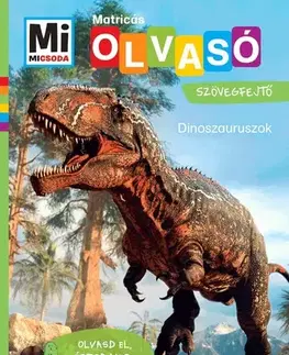 Príprava do školy, pracovné zošity Mi Micsoda Olvasó – Dinoszauruszok - Christina Braun,Mán Várhegyi Réka