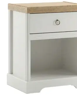 Všetky produkty Nočný stolík Barn Sn Biela Opal-Cremona