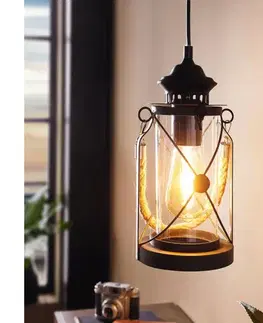 Svietidlá Eglo 49213 - Luster VINTAGE 1xE27/60W/230V 49213