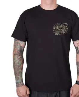 Pánske tričká BLACK HEART Chopper Pussy čierna - M