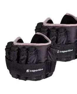 Ostatné fitness náradie Nastaviteľné členkové závažia inSPORTline Ankler X 2x2,25 kg