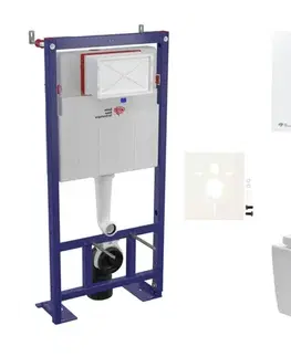 Záchody Cenově zvýhodněný závěsný WC set SAT do lehkých stěn / předstěnová montáž + WC SAT Brevis SIKOSSBR70 SIKOSSBR70