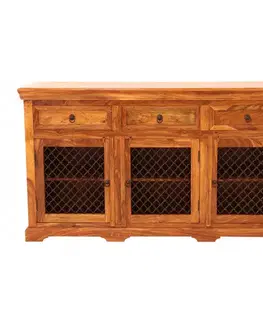 Komody Komoda Jali 160x90x45 z indického masívu palisander