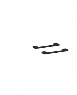 Nábytok Úchyt Boa Vista New čierny 128 (2 ks)