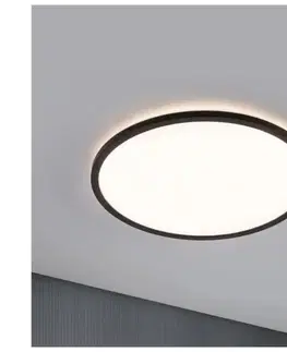 Svietidlá Paulmann 70999 - LED/22W Stmievateľný panel ATRIA 230V 3000K čierna 70999