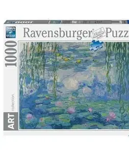 1000 dielikov Ravensburger Puzzle Claude Monet: Lekná 1000 Ravensburger