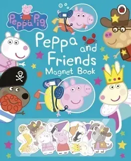 V cudzom jazyku Peppa Pig - Peppa and Friends Magnet Book